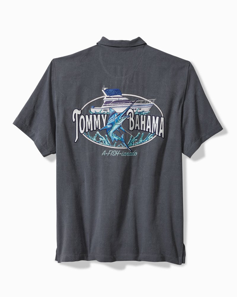 Tommy Bahama A-fish-ianado Silk Camp Shirt
