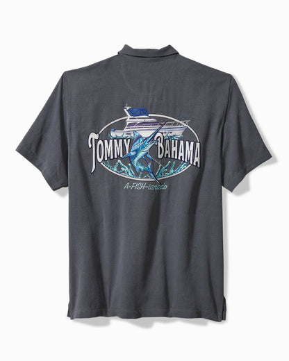 Tommy Bahama A-fish-ianado Silk Camp Shirt