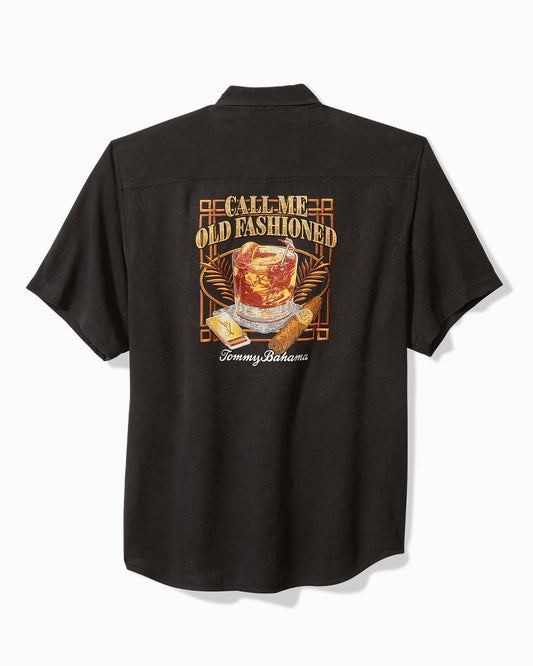Tommy Bahama Call Me Old Fashioned Silk Camp Shirt
