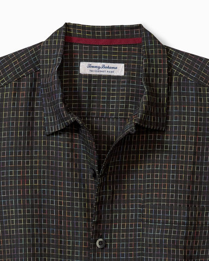 Tommy Bahama Coconut Point Prismatic Check IslandZone® Camp Shirt