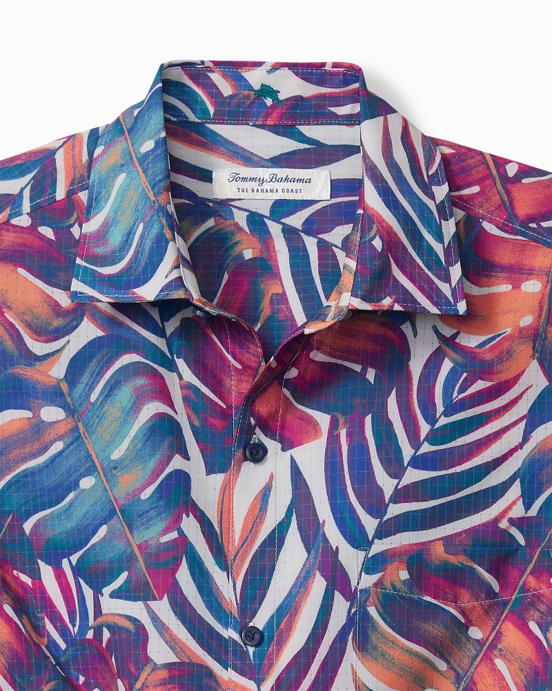 Tommy Bahama Bahama Coast Monarch Monstera IslandZone® Shirt