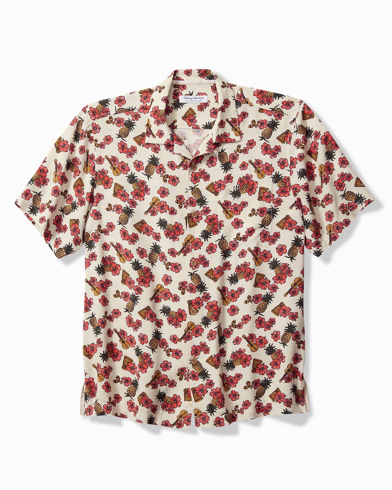 Tommy Bahama Veracruz Cay Ukelele Blooms Short-Sleeve Shirt