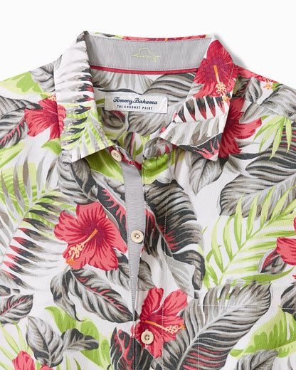 Tommy Bahama Coconut Point Hibiscus Shores IslandZone® Camp Shirt