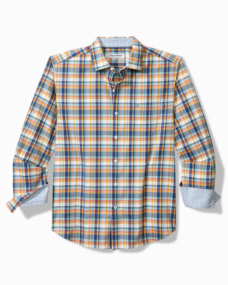 Tommy Bahama Sarasota Stretch Grenada Check IslandZone® Shirt