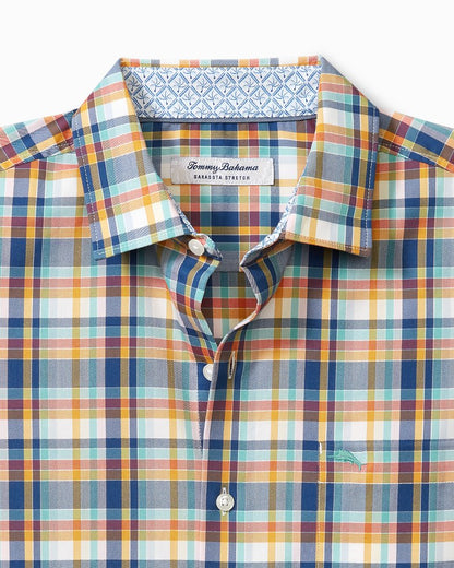 Tommy Bahama Sarasota Stretch Grenada Check IslandZone® Shirt
