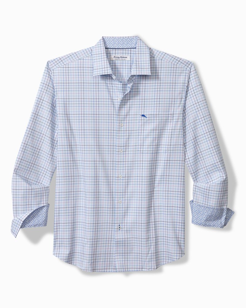 Tommy Bahama Sarasota Stretch Cabo Check IslandZone® Shirt