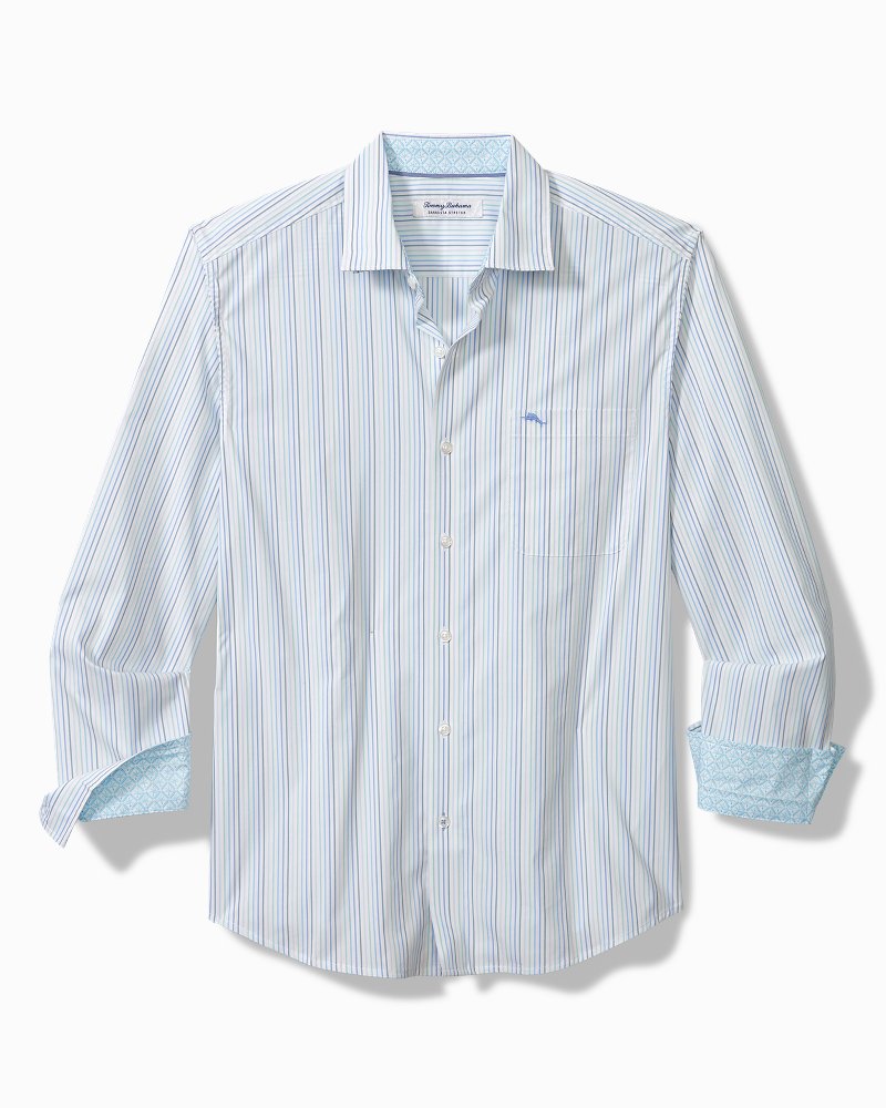 Tommy Bahama Sarasota Stretch Marina Stripe IslandZone® Shirt