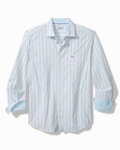 Tommy Bahama Sarasota Stretch Marina Stripe IslandZone® Shirt