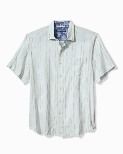 Tommy Bahama Sonora Stripe Linen-Blend Short-Sleeve Shirt