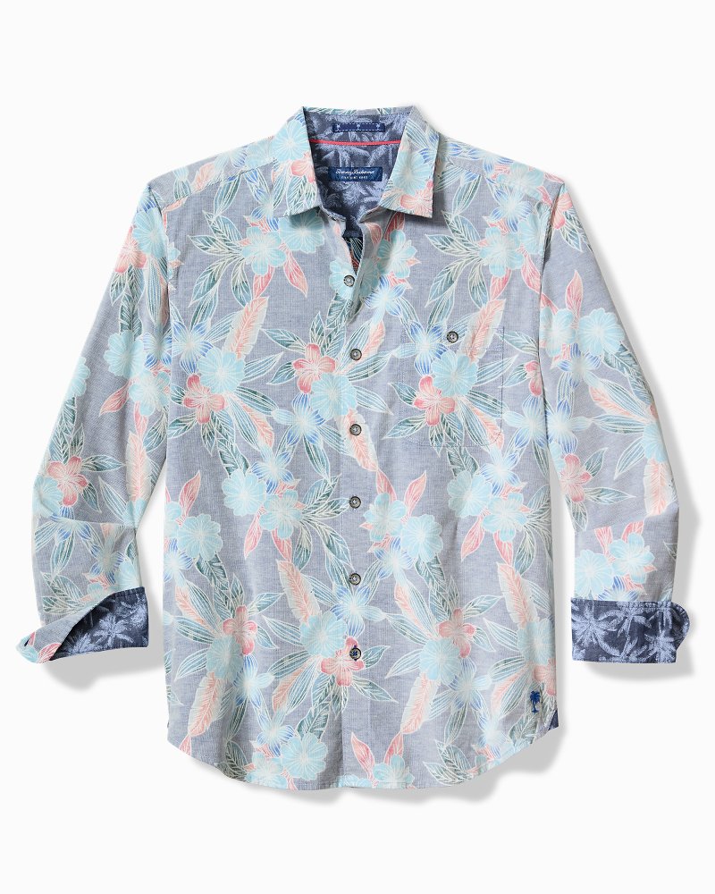 Tommy Bahama Coastline Cord Stretch Shoreline Vines Shirt