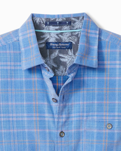 Tommy Bahama Coastline Cord Stretch Brisa Check Shirt