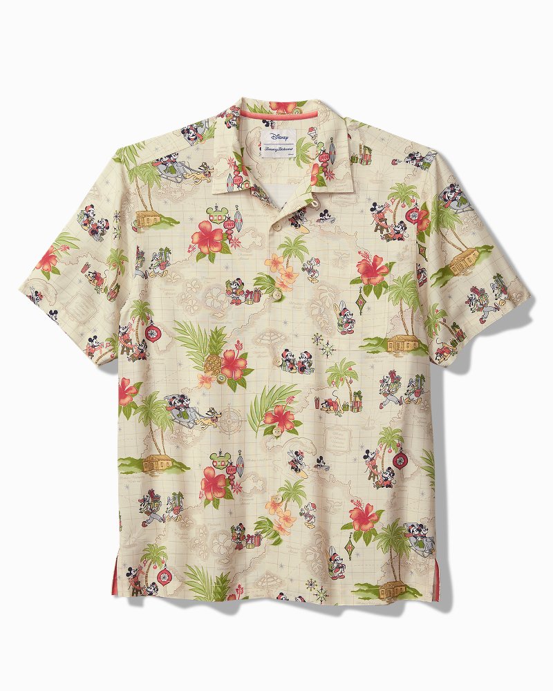 Tommy Bahama Disney Veracruz Cay Huladay Adventure Camp Shirt