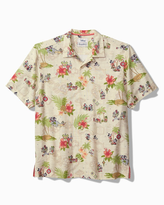 Tommy Bahama Disney Veracruz Cay Huladay Adventure Camp Shirt