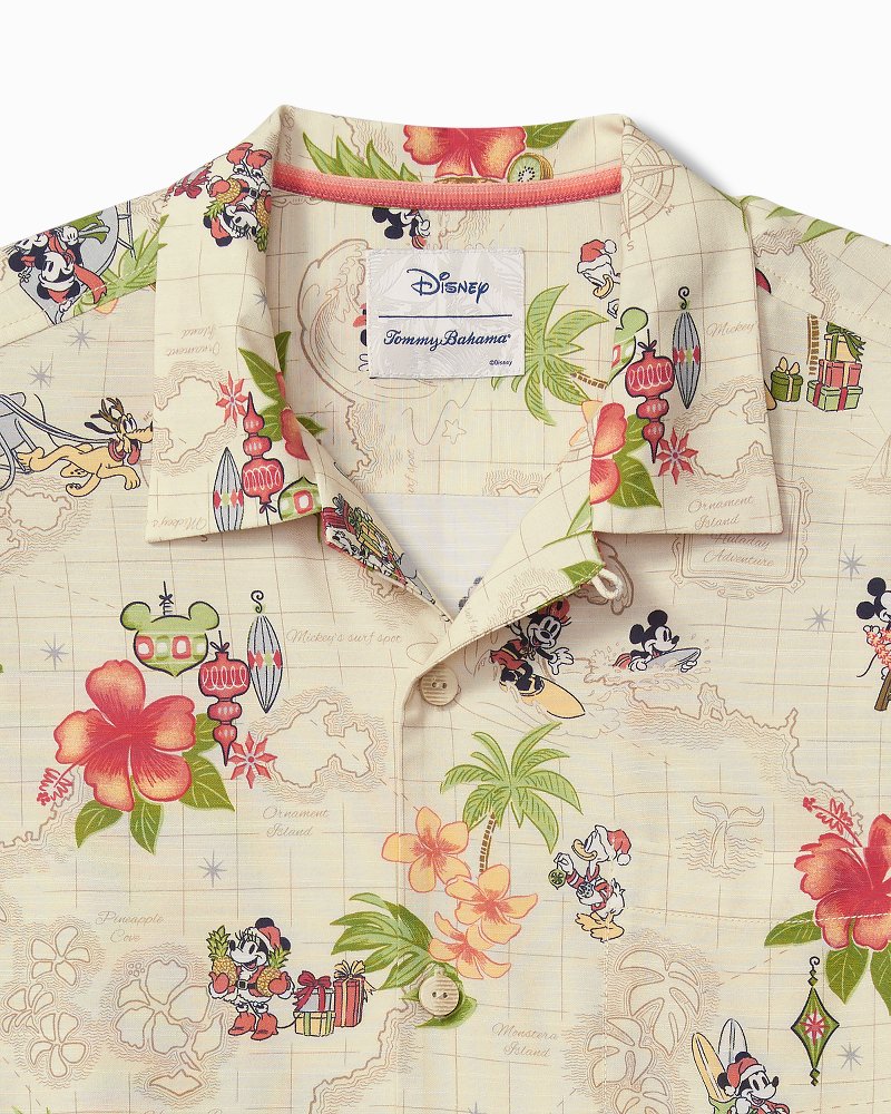 Tommy Bahama Disney Veracruz Cay Huladay Adventure Camp Shirt