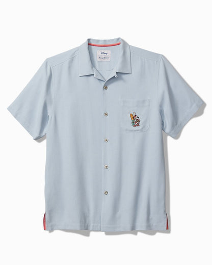 Tommy Bahama Disney Huladay Sleigh Ride Silk Camp Shirt