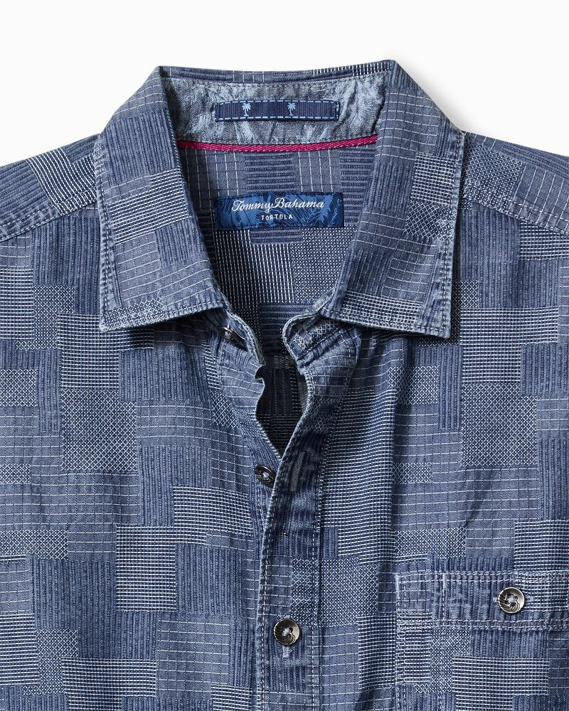 Tommy Bahama Paradise Patchwork Long-Sleeve Shirt
