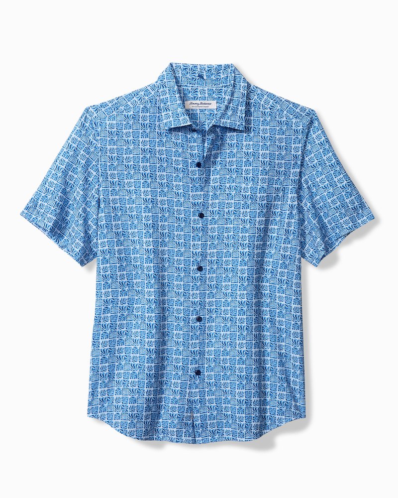 Tommy Bahama Bahama Coast Cozumel Tiles IslandZone® Shirt