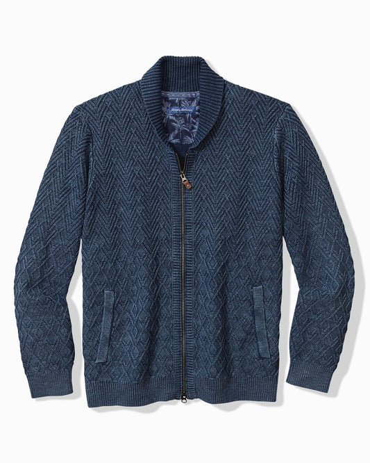 Tommy Bahama Sunbreak Full-Zip Sweater