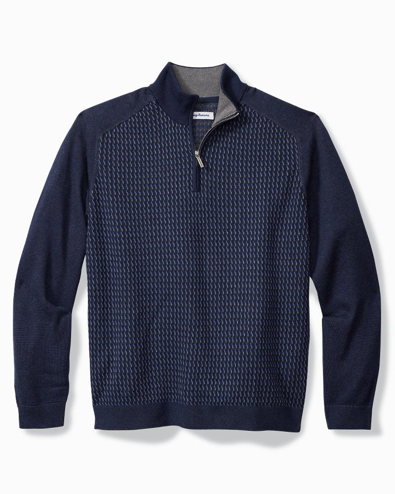Tommy Bahama Coastal Shores Half-Zip Sweater