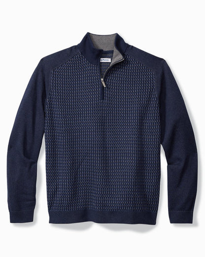 Tommy Bahama Coastal Shores Half-Zip Sweater