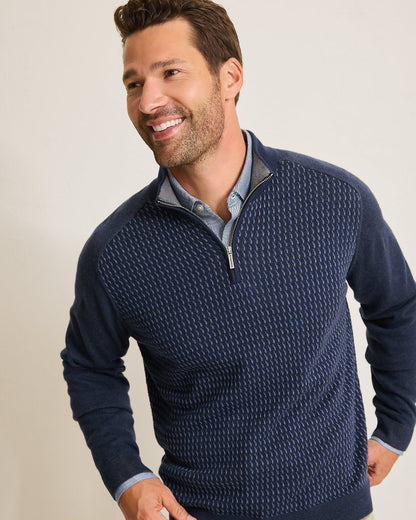 Tommy Bahama Coastal Shores Half-Zip Sweater