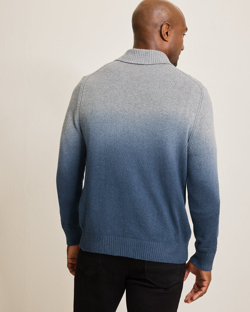 Tommy Bahama Ombré Dip-Dye Sweater Polo