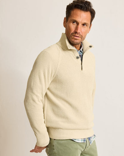 Tommy Bahama Shoreline Surfcomber Snap-Mock Sweater