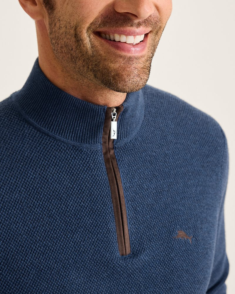 Tommy Bahama Marlin Luxe Half-Zip Sweater