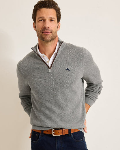 Tommy Bahama Marlin Luxe Half-Zip Sweater