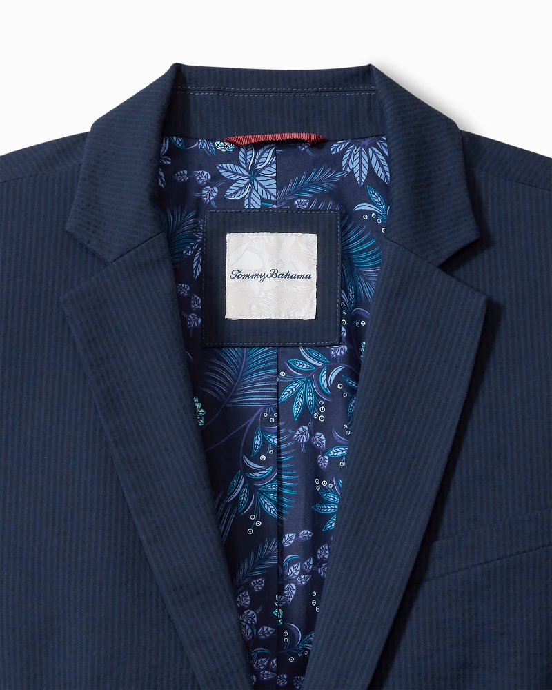 Tommy Bahama Nova Wave Stretch-Seersucker Blazer