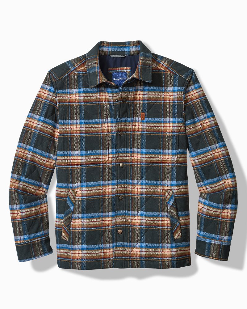 Tommy Bahama Oak Harbor Flannel Shirt Jacket