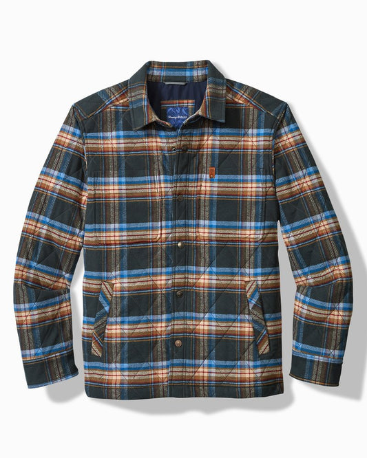 Tommy Bahama Oak Harbor Flannel Shirt Jacket