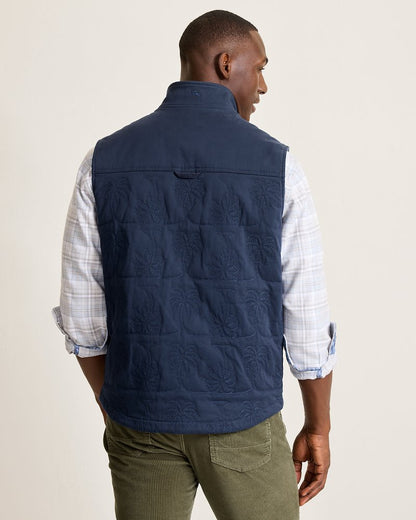 Tommy Bahama Palisades Palm Quilted Vest