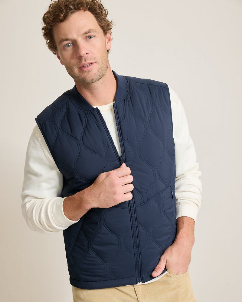 Tommy Bahama Fresno Flip Reversible Vest