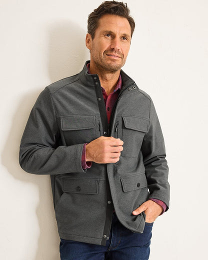 Tommy Bahama Stanley Park Softshell Field Jacket