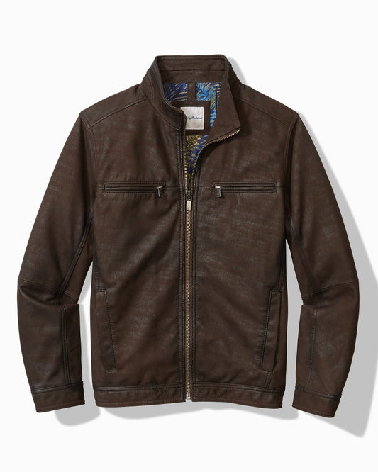 Tommy Bahama Highland Rocker Leather Jacket