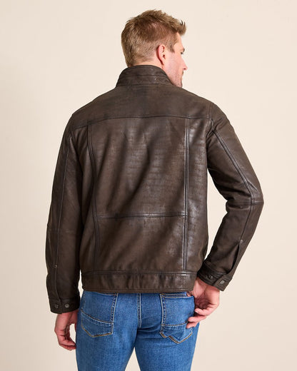 Tommy Bahama Highland Rocker Leather Jacket