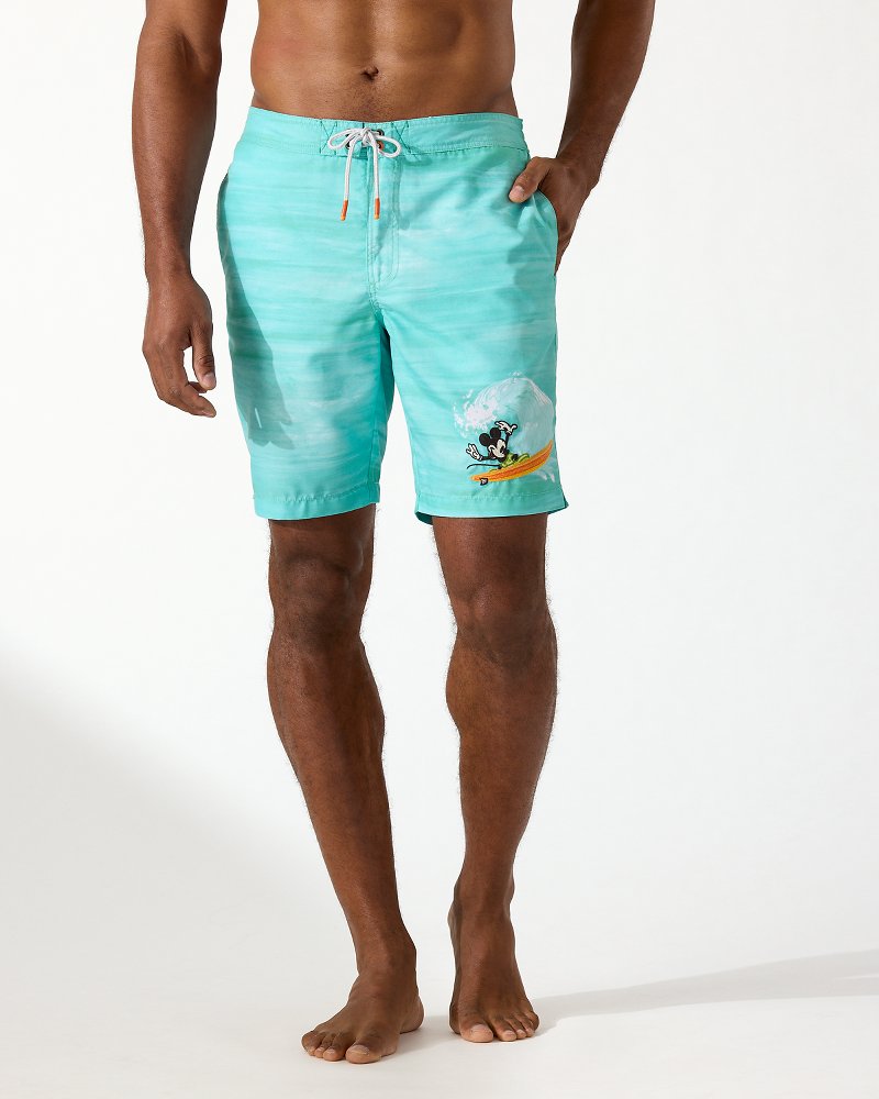 Tommy Bahama Disney Baja Surf the Wave 9-Inch Board Shorts