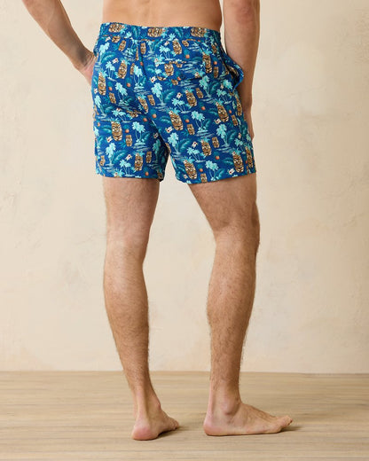 Tommy Bahama Rialto Tiki Tropics 6-Inch Swim Trunks