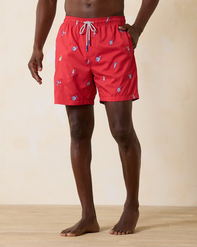 Tommy Bahama Naples Rita Rumble 6-Inch Swim Trunks
