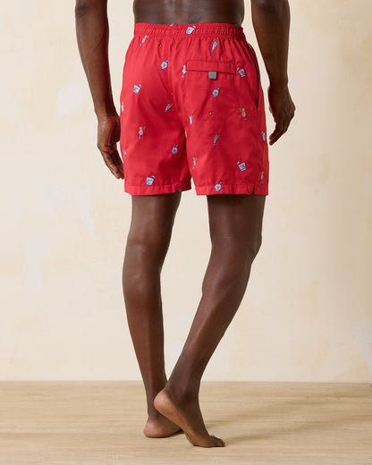 Tommy Bahama Naples Rita Rumble 6-Inch Swim Trunks