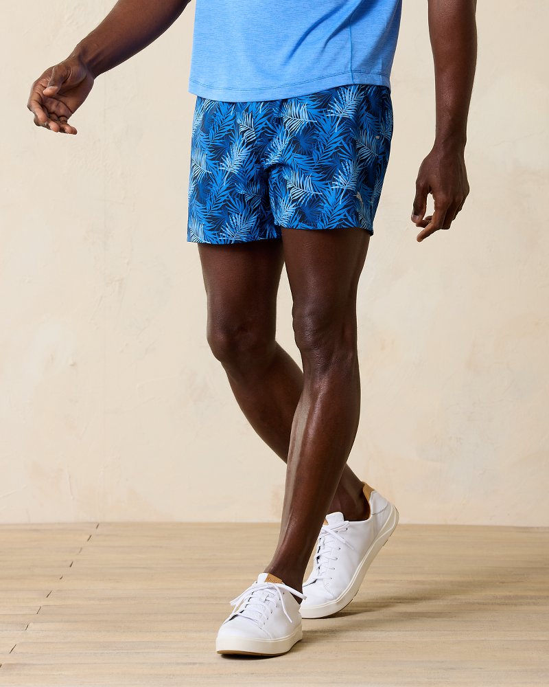 Tommy Bahama Maui Breaker Palm Route 5-Inch Hybrid Shorts