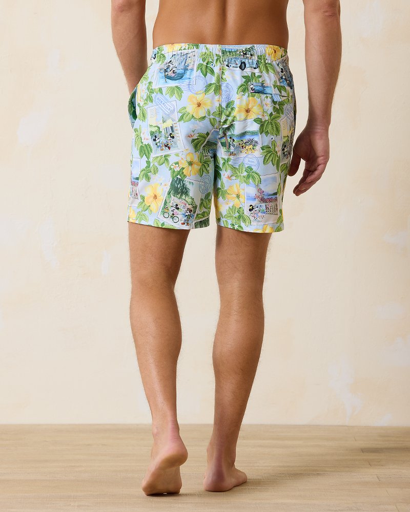Tommy Bahama Disney Naples Postcard to Paradise 6-Inch Swim Trunks
