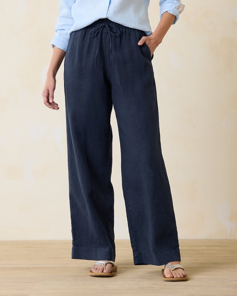 Tommy Bahama Two Palms High-Rise Linen Easy Pants