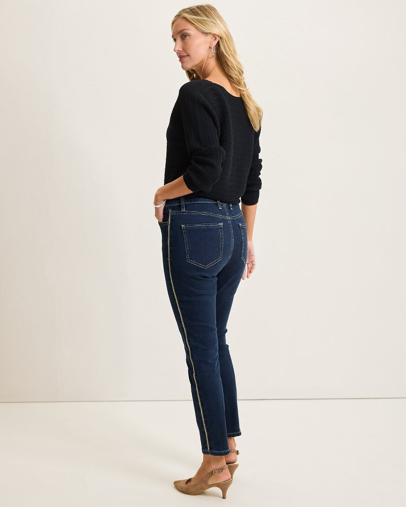 Tommy Bahama Boracay® Indigo Tux High-Rise Ankle Jeans