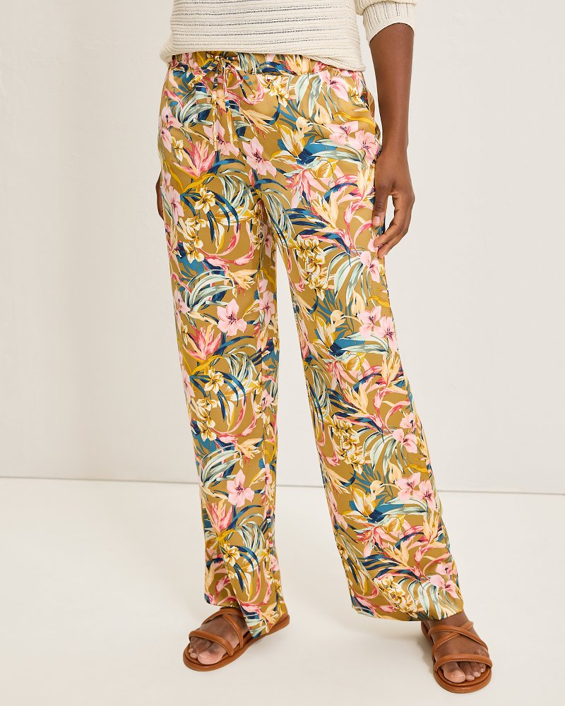 Tommy Bahama Flora Amora Satin Pants