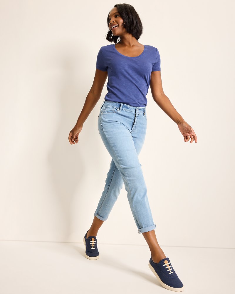 Tommy Bahama Mid-Rise Boyfriend Jeans