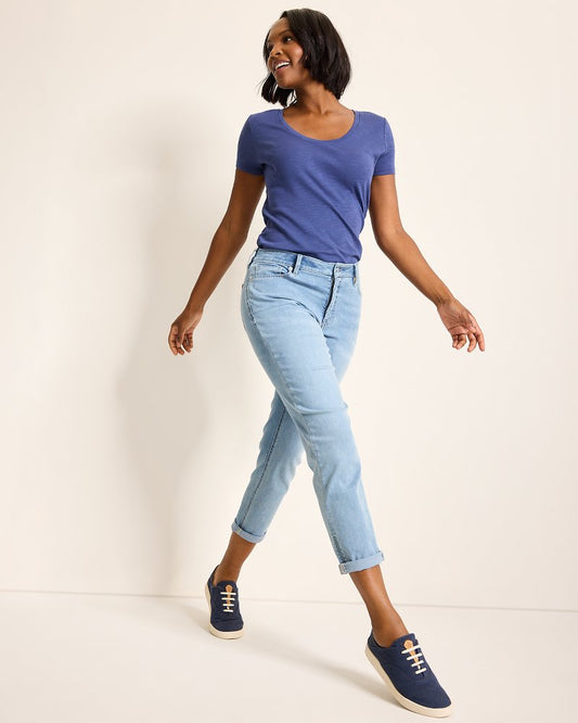 Tommy Bahama Mid-Rise Boyfriend Jeans