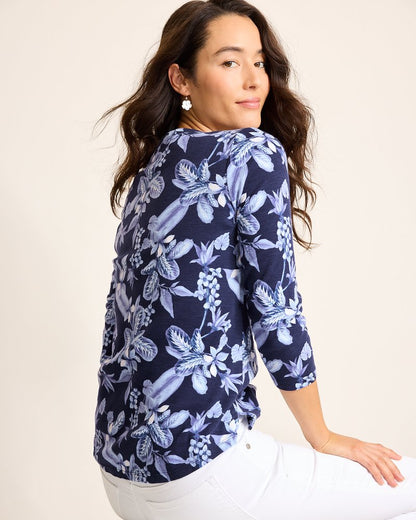 Tommy Bahama Ashby Isles Hightide Flora 3/4-Sleeve T-Shirt