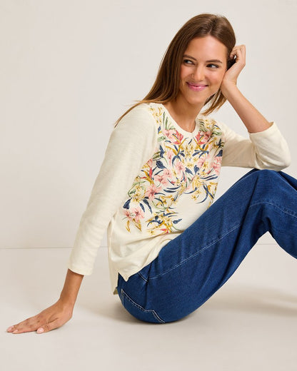 Tommy Bahama Ashby Isles Flora Amora 3/4-Sleeve T-Shirt